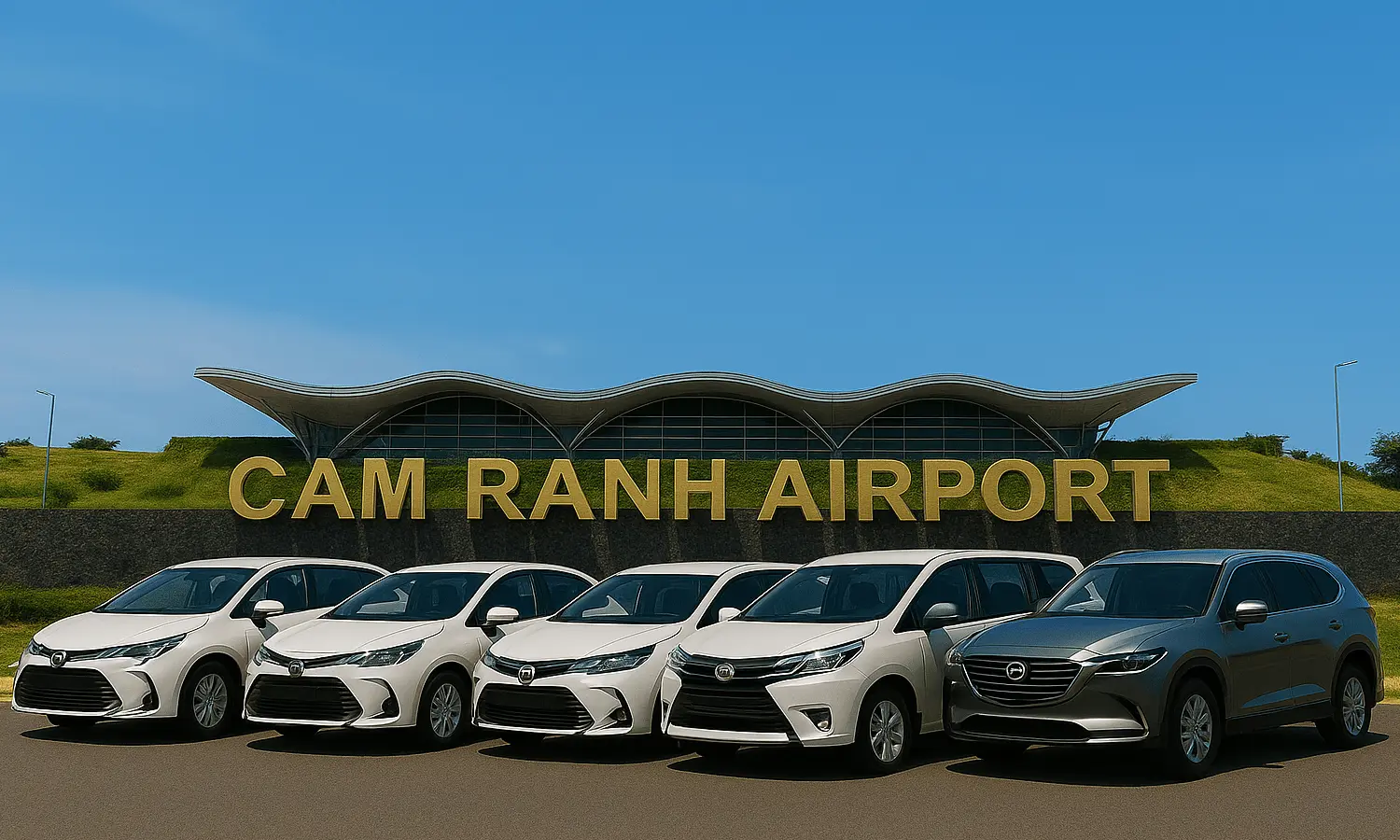 so sánh taxi xe bus xe riêng xe sân bay Cam Ranh